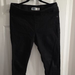 Old Navy Black Rockstar Jeggings
